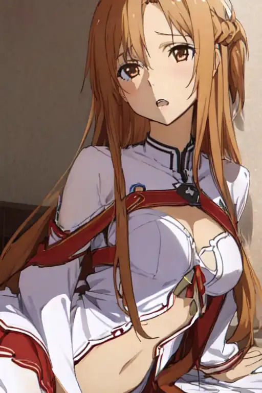 サンプル画像1:結城アスナ舞う。(シロウト商会) [d_307040]