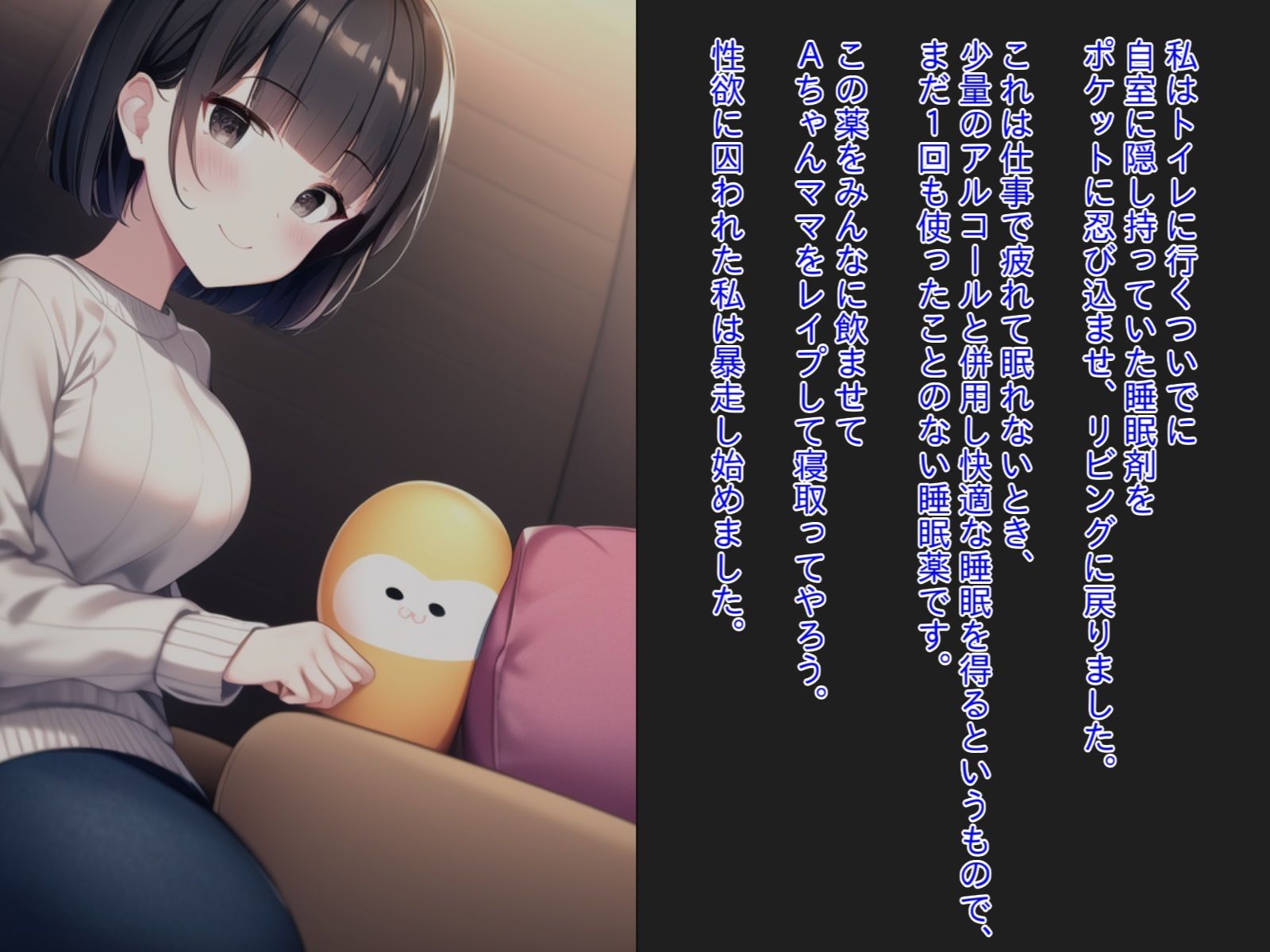 サンプル画像4:可愛いママ友を眠らせ、こっそり孕ませたったwww(NTR最強會) [d_307093]