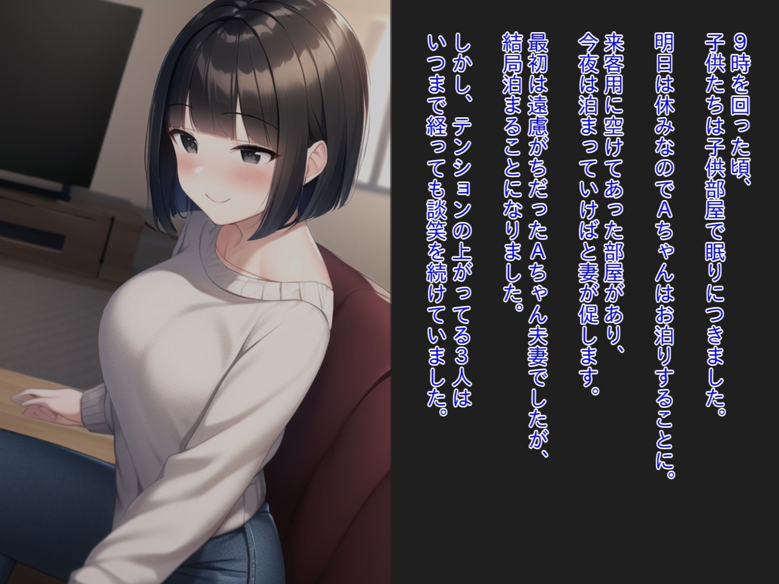 サンプル画像6:可愛いママ友を眠らせ、こっそり孕ませたったwww(NTR最強會) [d_307093]