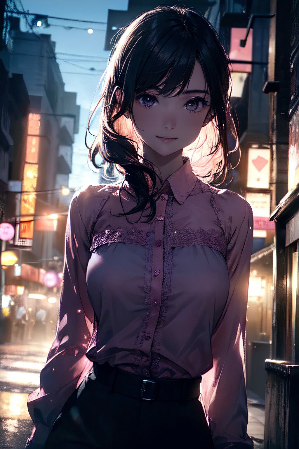 サンプル画像2:2コマ即オチ 妄想オフィス シチュエーションH （イラスト画風）(AIsolva) [d_307113]