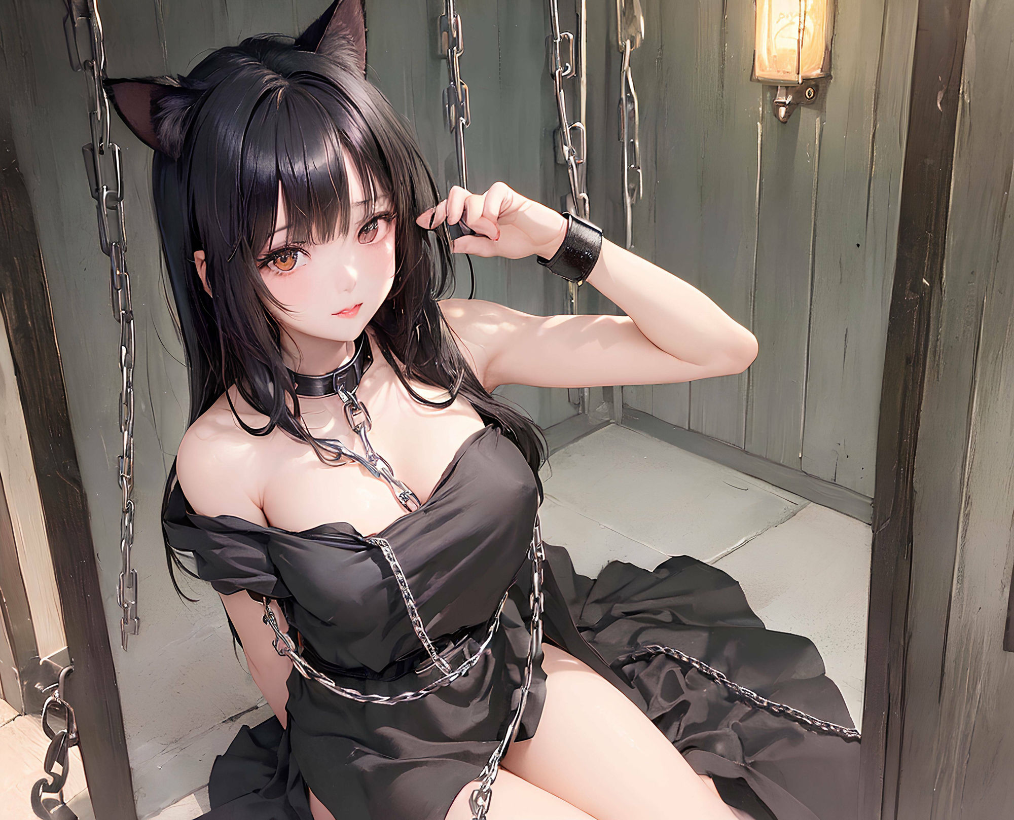 サンプル画像3:キャットハント！(フライア) [d_307140]