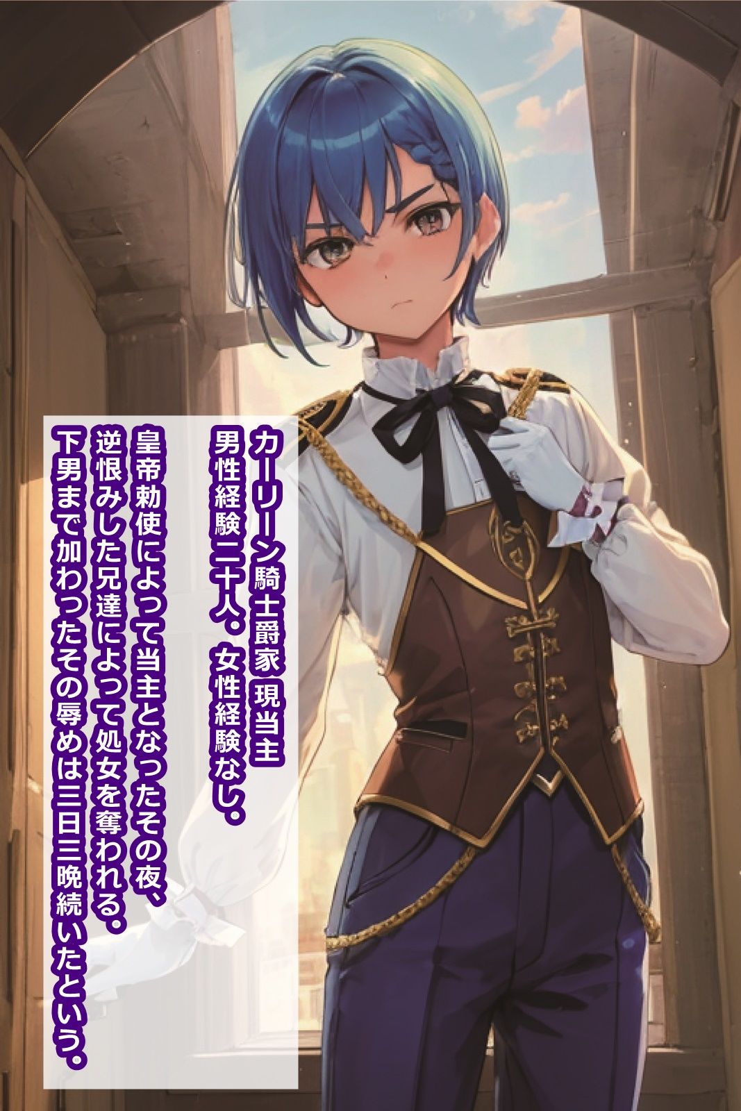 サンプル画像4:異世界転生！？男嫌いの20人のお貴族様（♀）に、性の喜びをわからせる物語(くまとねこ屋) [d_307141]