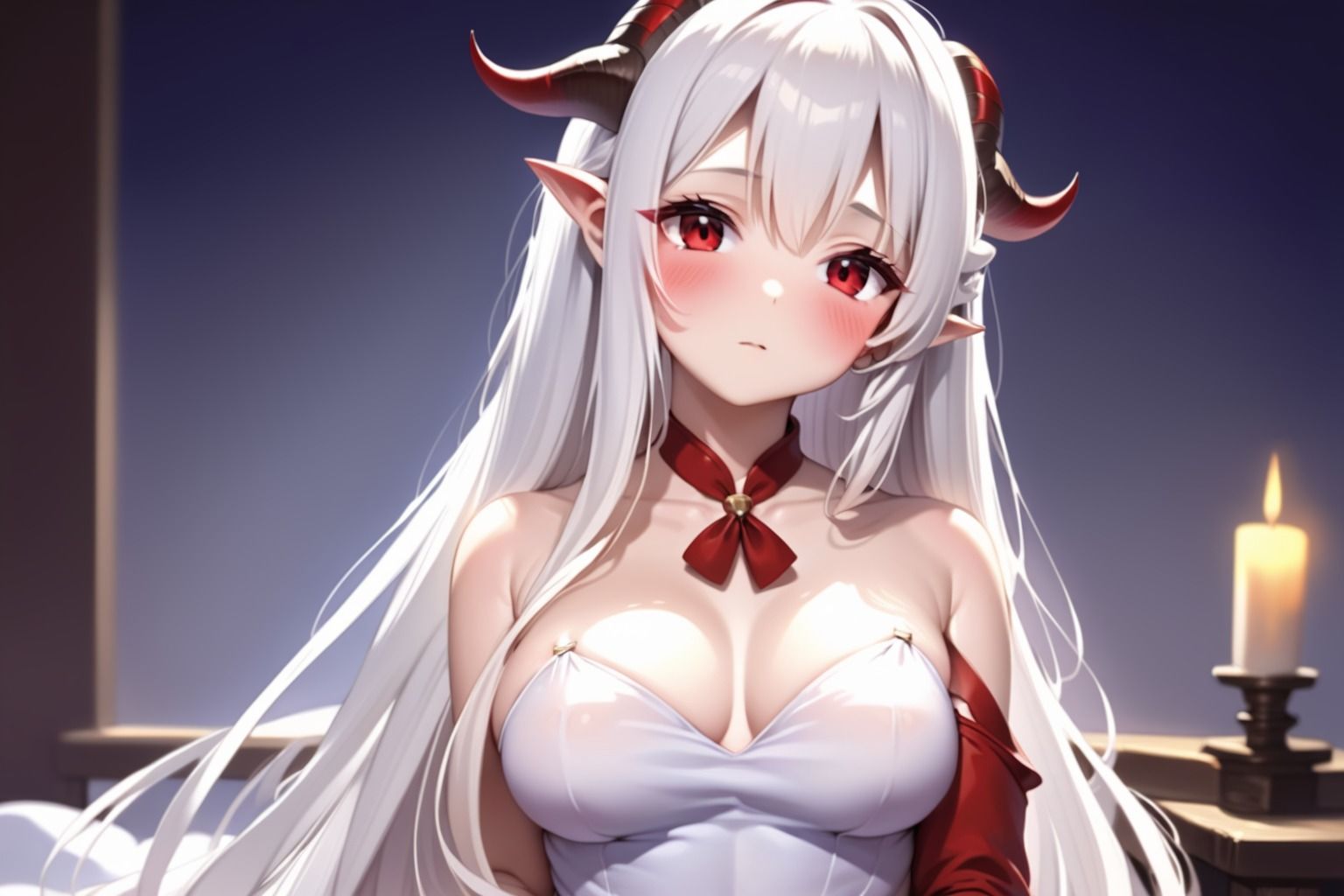 サンプル画像3:鬼娘まんすじコレクション(AI大全本舗 学園長初の裏物写真集をご覧あれ) [d_307195]