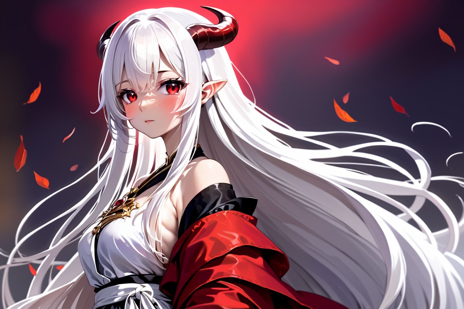 サンプル画像4:鬼娘まんすじコレクション(AI大全本舗 学園長初の裏物写真集をご覧あれ) [d_307195]