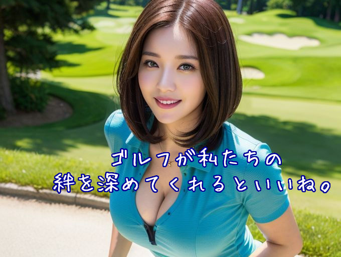 サンプル画像3:「はじめてだから、どうやって打つのか教えてもらえる？」ゴルフウェア美女〜かわいくてセクシーなAI写真集vol.19（全214ページ）(AIグラビア出版) [d_307201]