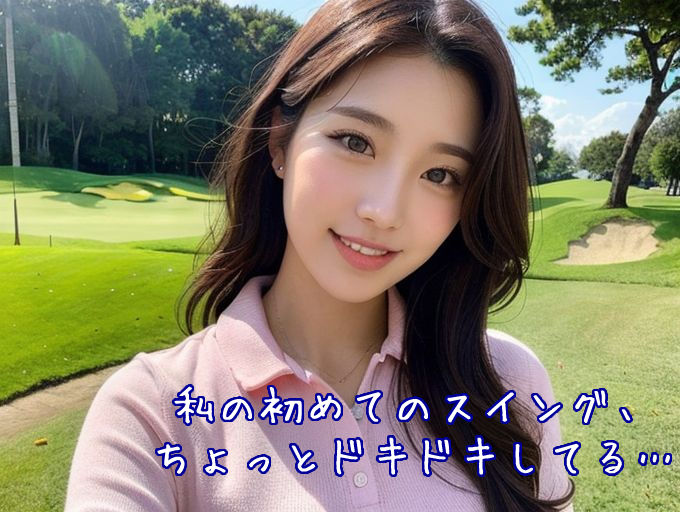 サンプル画像4:「はじめてだから、どうやって打つのか教えてもらえる？」ゴルフウェア美女〜かわいくてセクシーなAI写真集vol.19（全214ページ）(AIグラビア出版) [d_307201]