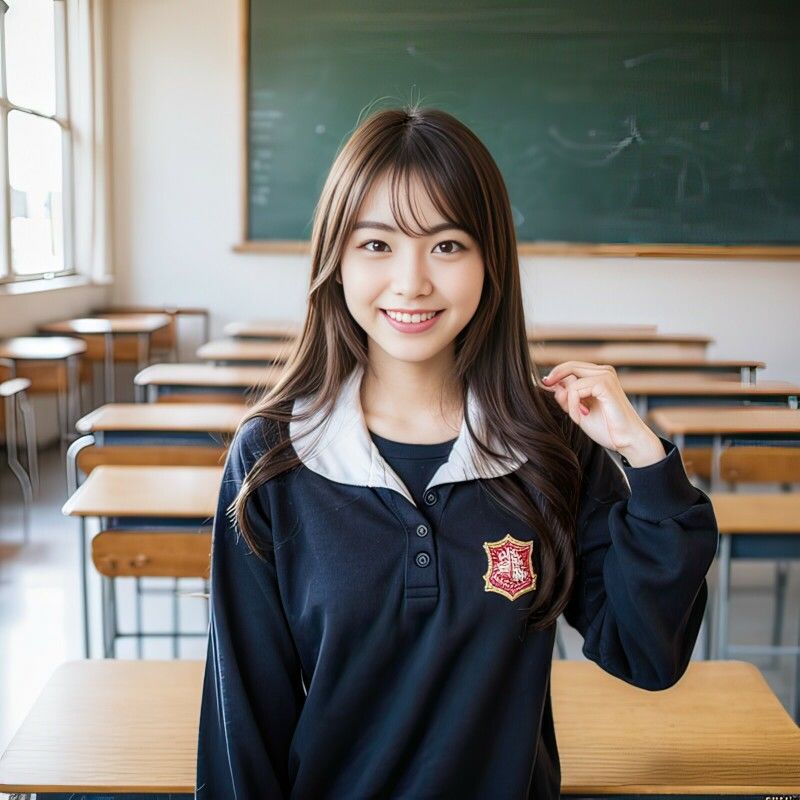 サンプル画像5:AIヌードグラビア セーラー服編 Vol.1(美伝プロジェクト) [d_307237]