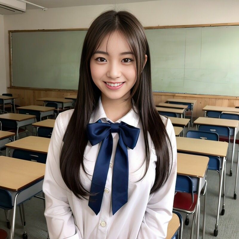 サンプル画像6:AIヌードグラビア セーラー服編 Vol.1(美伝プロジェクト) [d_307237]