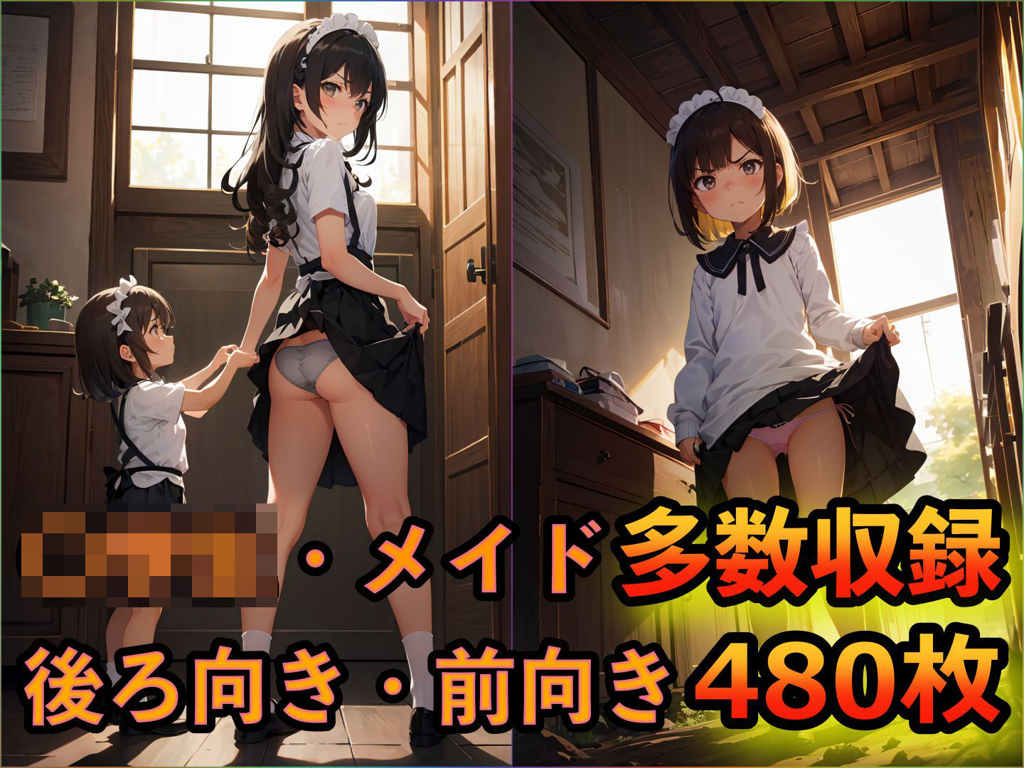 サンプル画像1:嫌な顔してるけどパンツを見せてもらいたい （480枚）(Aisulu （アイスル）) [d_307276]