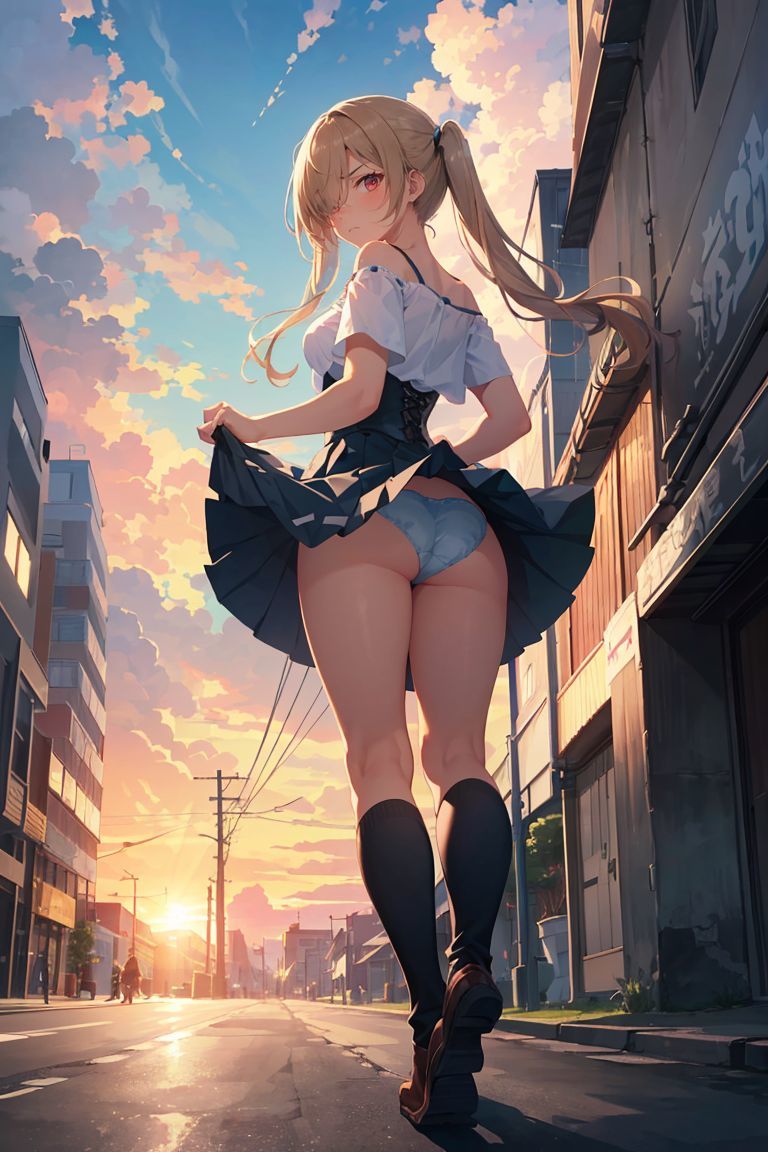 サンプル画像6:嫌な顔してるけどパンツを見せてもらいたい （480枚）(Aisulu （アイスル）) [d_307276]