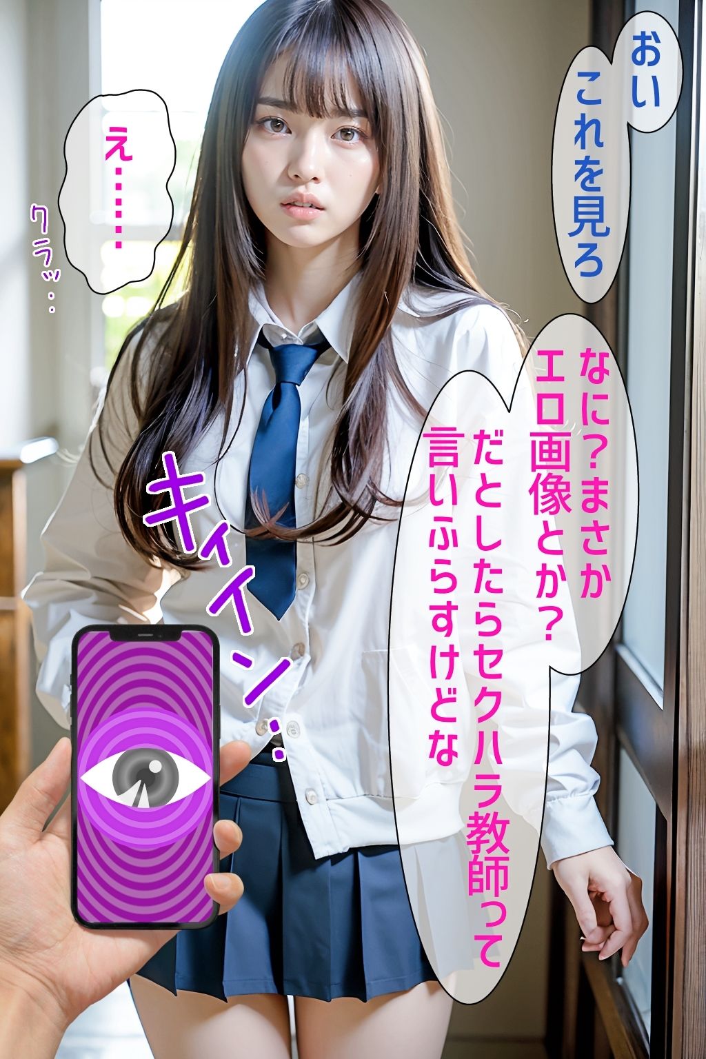 サンプル画像2:生意気J●を●眠アプリで性活指導(Mスタ) [d_307298]