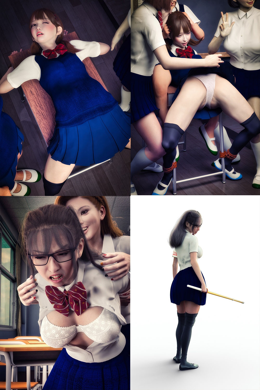 サンプル画像2:強●顔面変形女子 Facial Punishment and Humiliation(NPTKN) [d_307350]