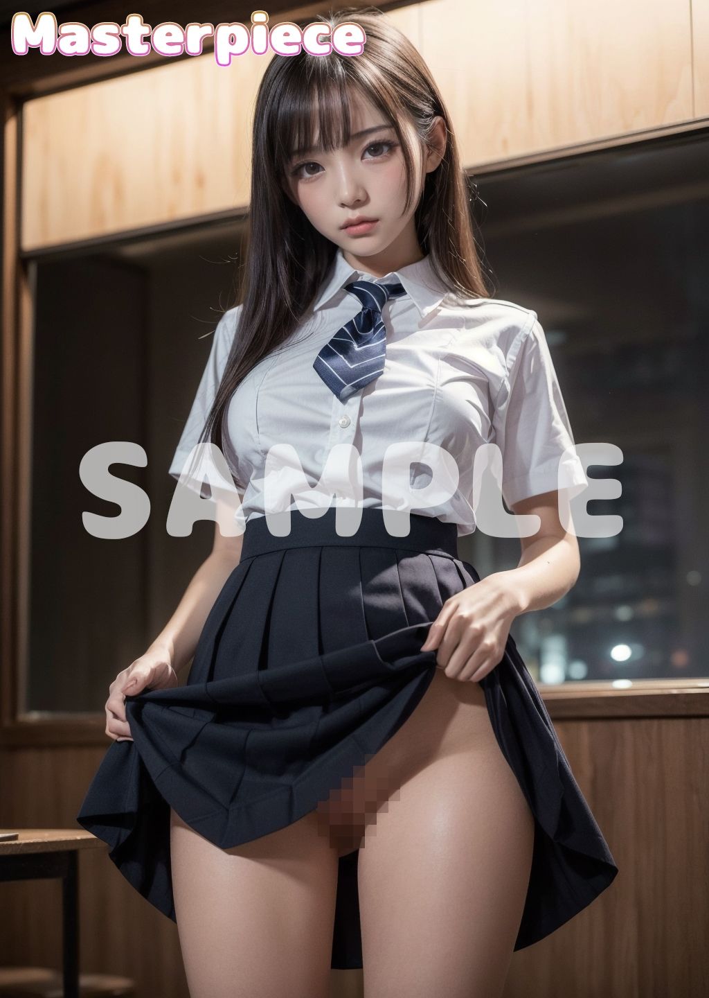 サンプル画像1:闇深JKの訳アリバイト クラスのあの子とアブナイ関係・・・(Masterpiece) [d_307383]