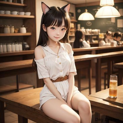 サンプル画像1:猫耳喫茶R(Day Dream) [d_307385]