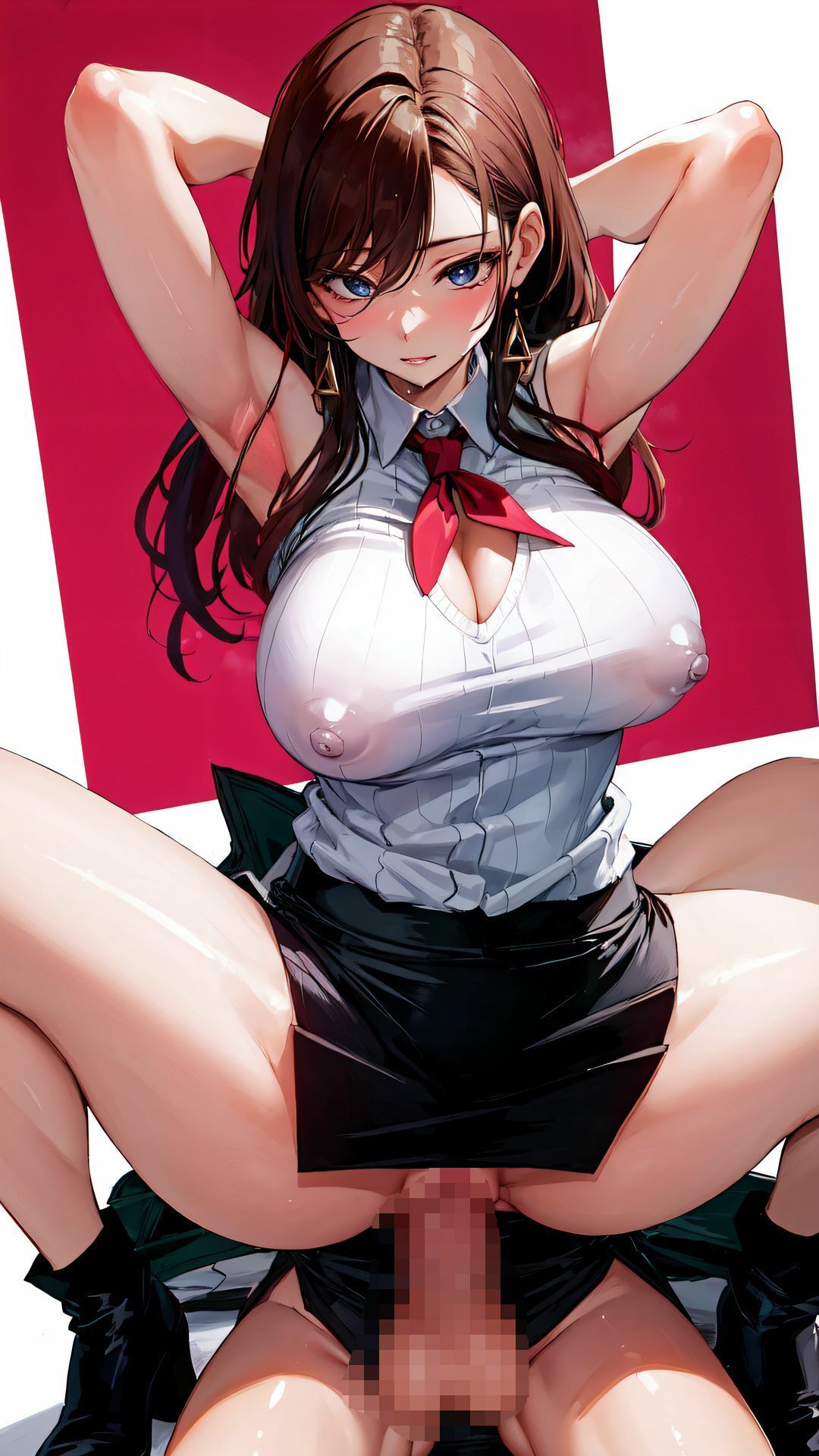 サンプル画像2:AIアダルトノースリーブ系 イラスト集Vol.2 301枚！！(ai.imagination18) [d_307401]