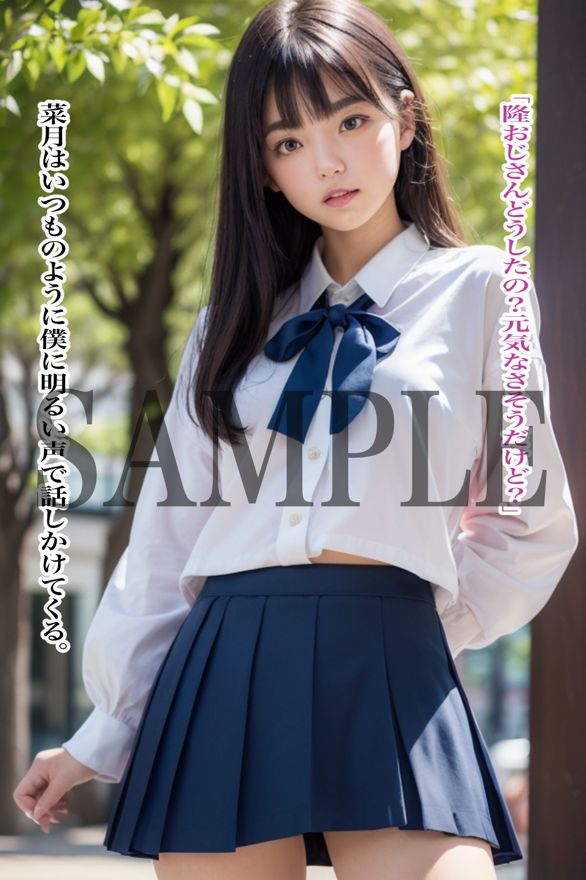 サンプル画像1:全肯定少女(幻想アイ) [d_307464]