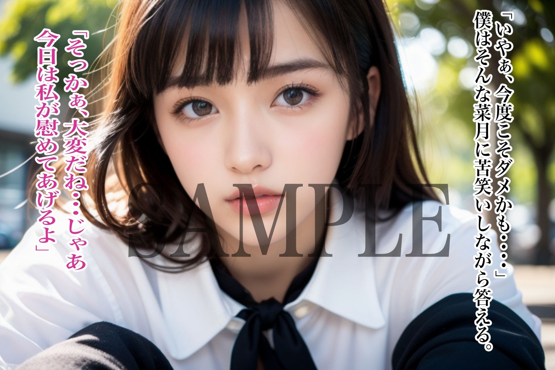 サンプル画像2:全肯定少女(幻想アイ) [d_307464]