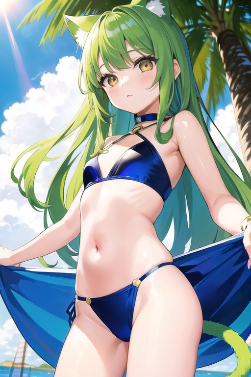 サンプル画像4:虹かけ誌 アズールレーン イラスト集1 明石で発電するとは、指揮官も大概ニャ(九情承太郎商店) [d_307539]