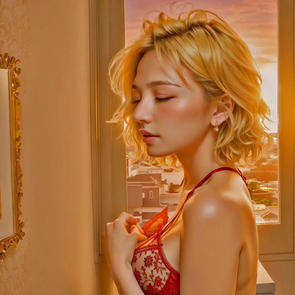 サンプル画像2:AI Doll Factory 004 Lingerie Girl(AI Doll Factory) [d_307569]