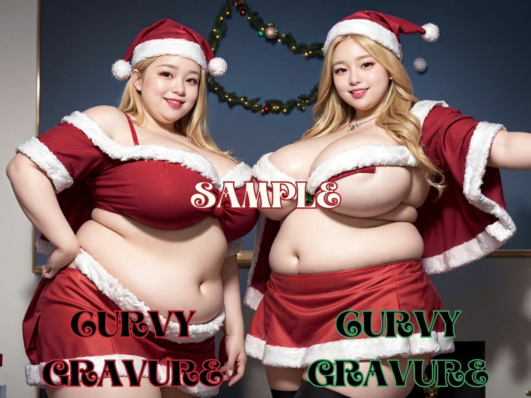 サンプル画像5:CURVY CHRISTMAS(肉感至上主義) [d_307633]