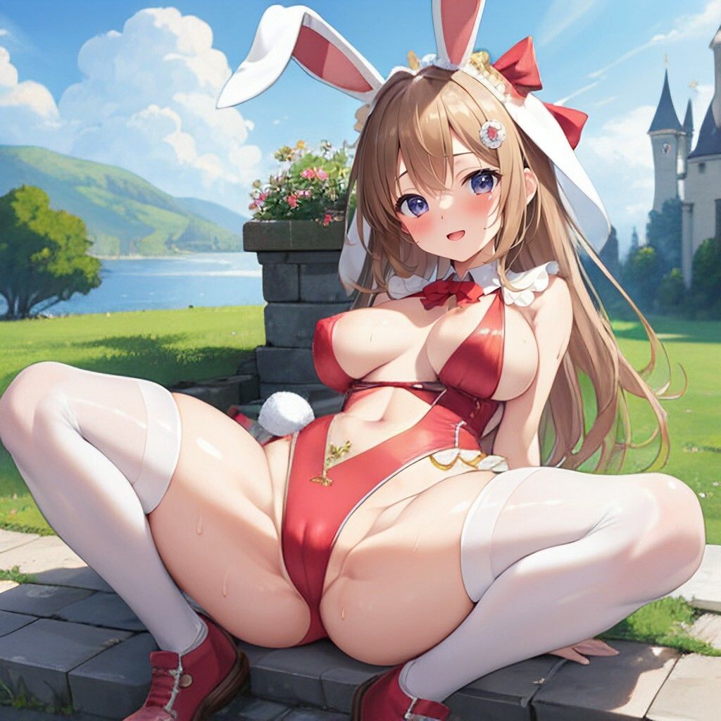 サンプル画像3:発情なうさみみさん(ほげふが) [d_307709]