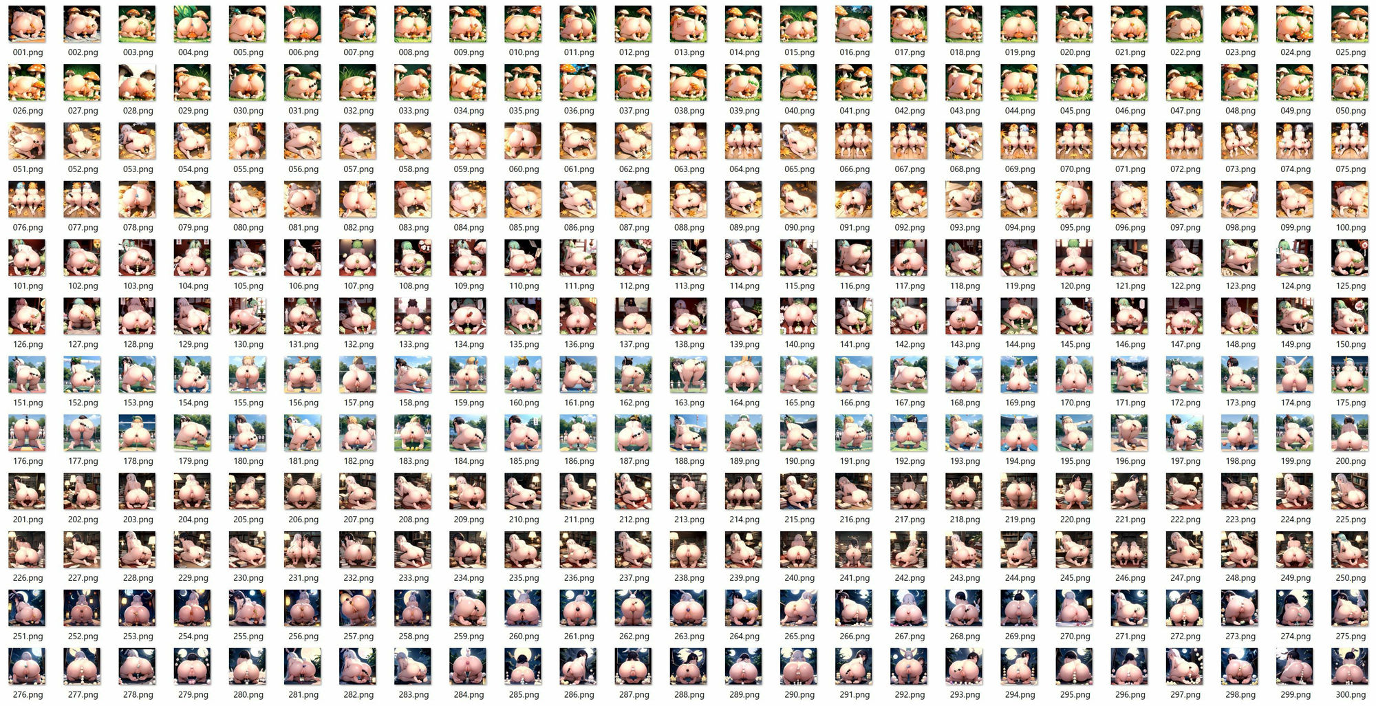 サンプル画像6:尻玉3(ひな) [d_307761]