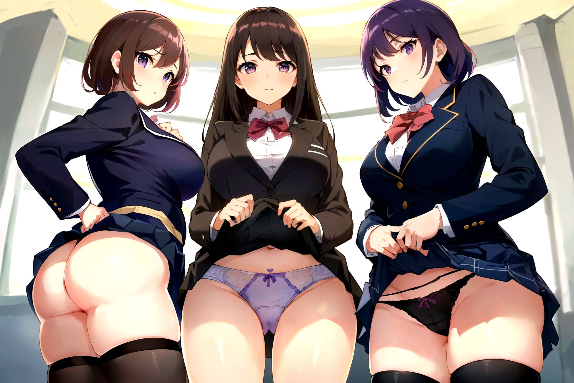 サンプル画像1:夢のハーレム学園性活〜常に複数の女の子から迫られて困ってます〜(aiルペルカリア) [d_307766]