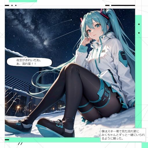 サンプル画像4:みくちゃんと僕の物語(パラレルデリュージョン) [d_307817]