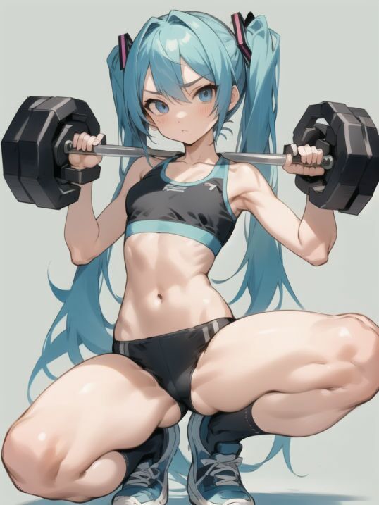 サンプル画像1:〇ミクに色々な衣装を着てもらうイラスト集5(ぬくぬく) [d_307827]