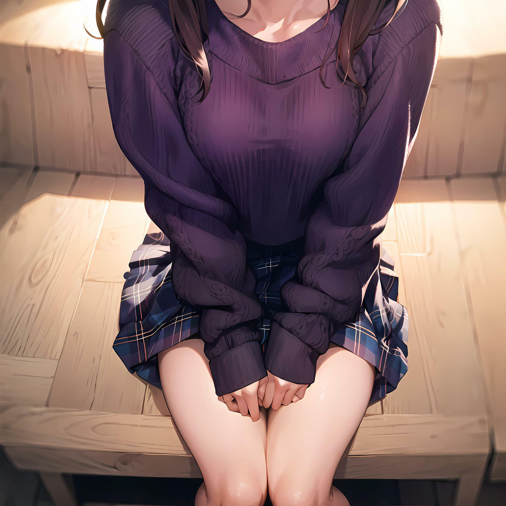 サンプル画像3:脚フェチ 太もも編(フェチ工房) [d_307901]