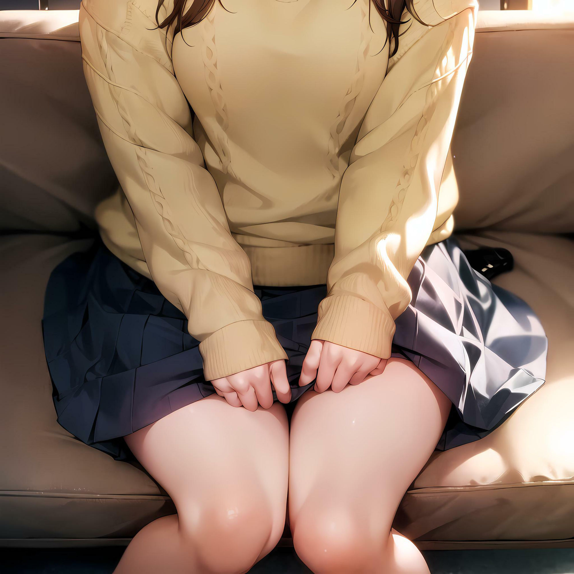 サンプル画像6:脚フェチ 太もも編(フェチ工房) [d_307901]