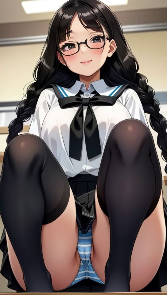 サンプル画像1:同級生のコスプレ、メガネ魔女娘編2(べりーパイ) [d_307978]