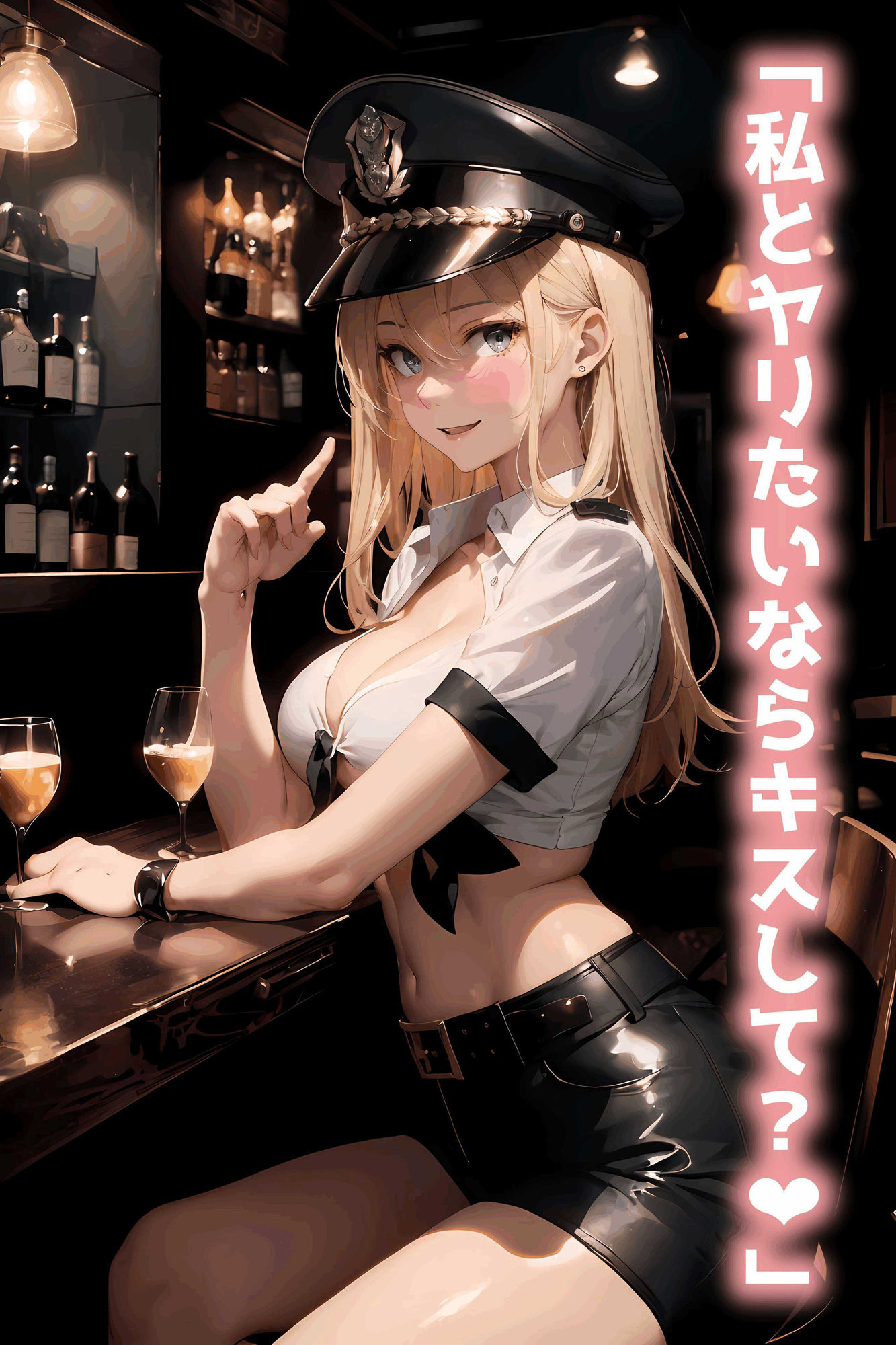 サンプル画像2:爆乳美女に食べられちゃった僕ーパリピ女子をハロウィンナンパー［えちえちポリス］(AI美少女Production) [d_308050]