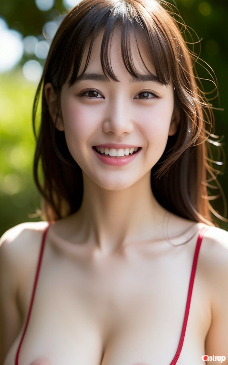 サンプル画像2:童顔女子のネグリジェ AI美女グラビア写真集(AIイメージプレス) [d_308059]