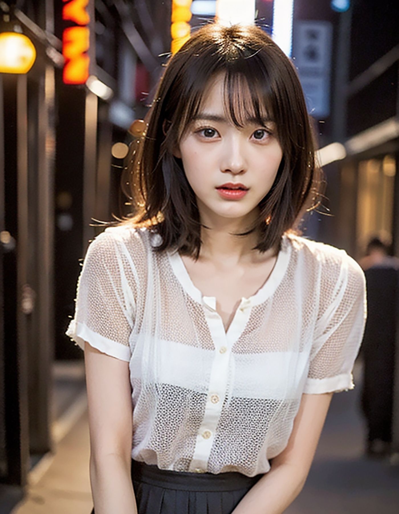 サンプル画像3:新宿人妻露出狂〜トー横キッズより私を見て〜(妄想グラビア出版) [d_308106]