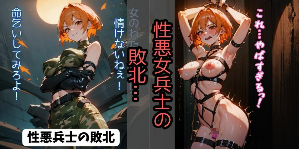 サンプル画像1:セリフ付き【美少女敗北4選】触手・挿入・ローターetc.【強気な美少女が崩れていく…】(フェチ堂) [d_308143]