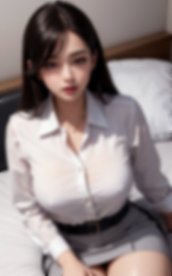 サンプル画像1:【職場恋愛】新人社員と上司が禁断のSEX！可愛いGカップのワイシャツ姿で絶頂！(オタクな写真館) [d_308249]