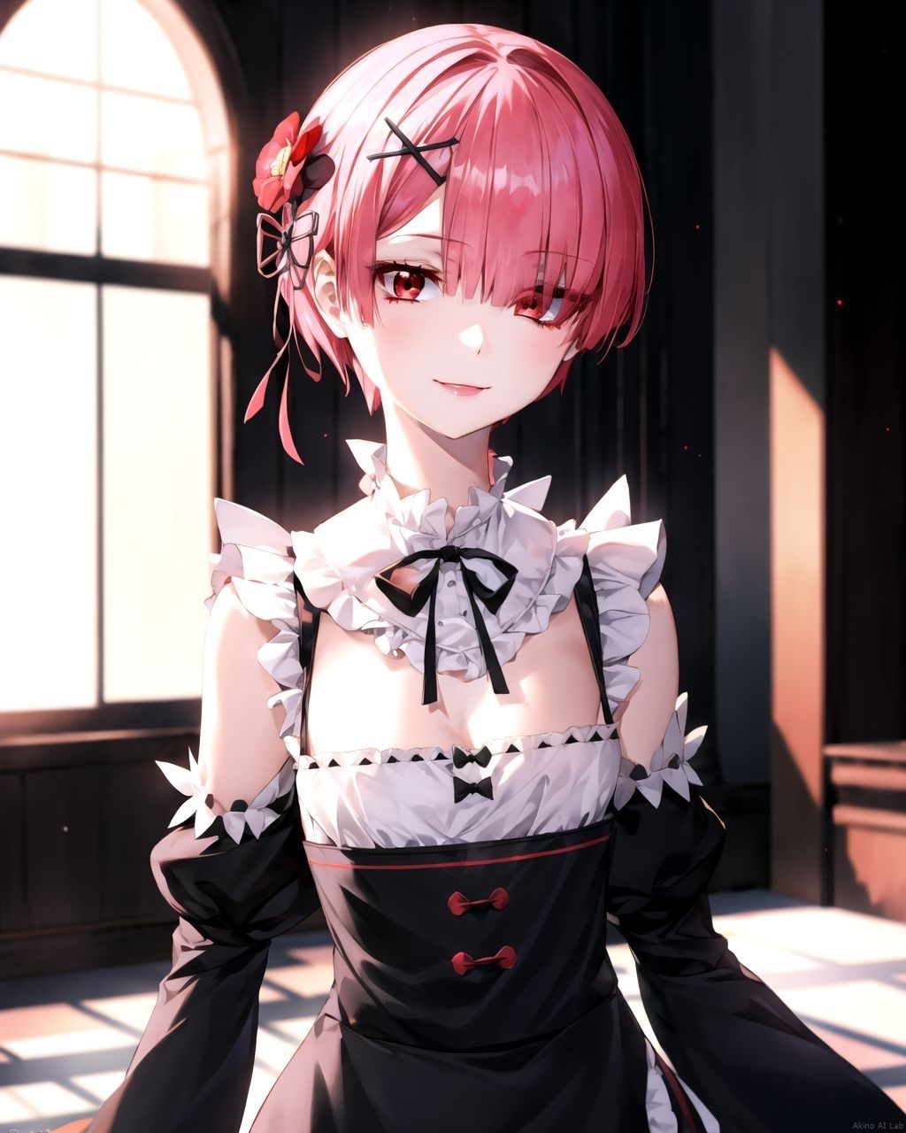 サンプル画像1:ラ〇とはじめる異世界デート(秋野美女研究所) [d_308255]