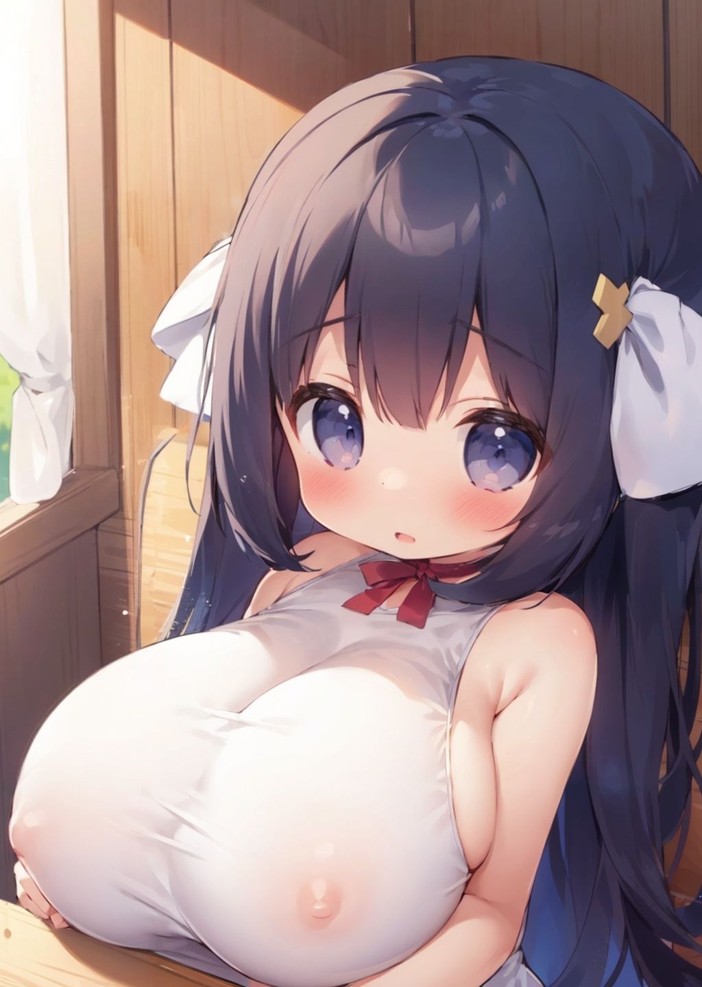 サンプル画像3:ロリ巨乳AIイラスト集2(hareArts) [d_308266]