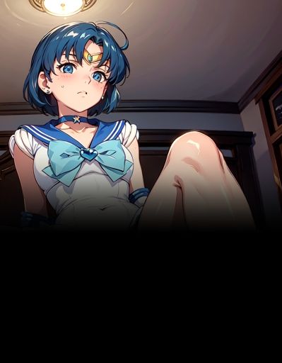 サンプル画像6:私の○○見てくれませんか？-美少女戦士セーラームーン-(Mr.Eの研究室) [d_308359]