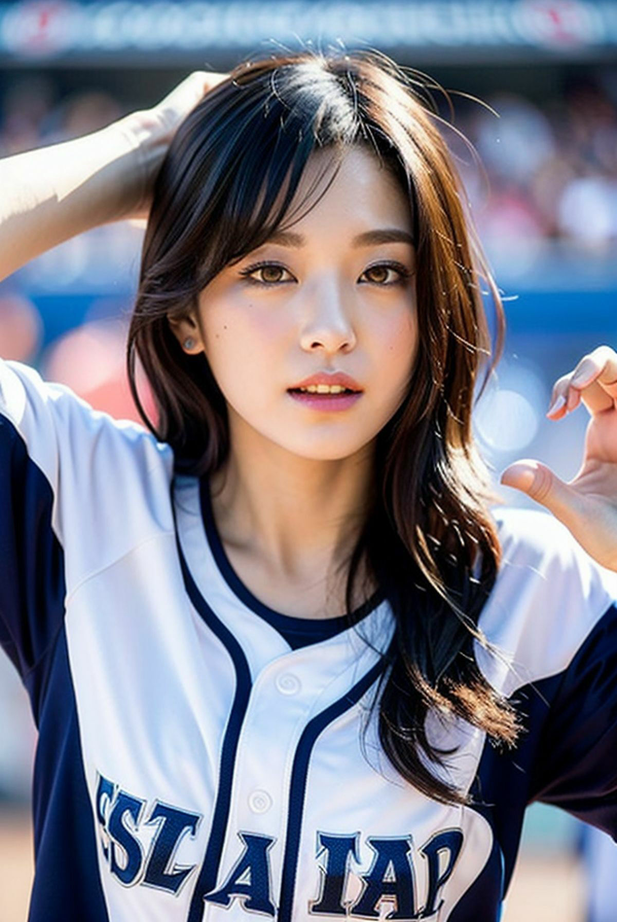 サンプル画像4:ドキっ世界一エロい野球大会World Bitch Classic、プレイボール！(妄想グラビア出版) [d_308467]