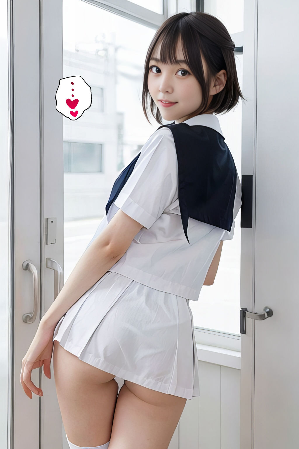 サンプル画像1:中出しされたい黒髪少女(峰島一族) [d_308488]