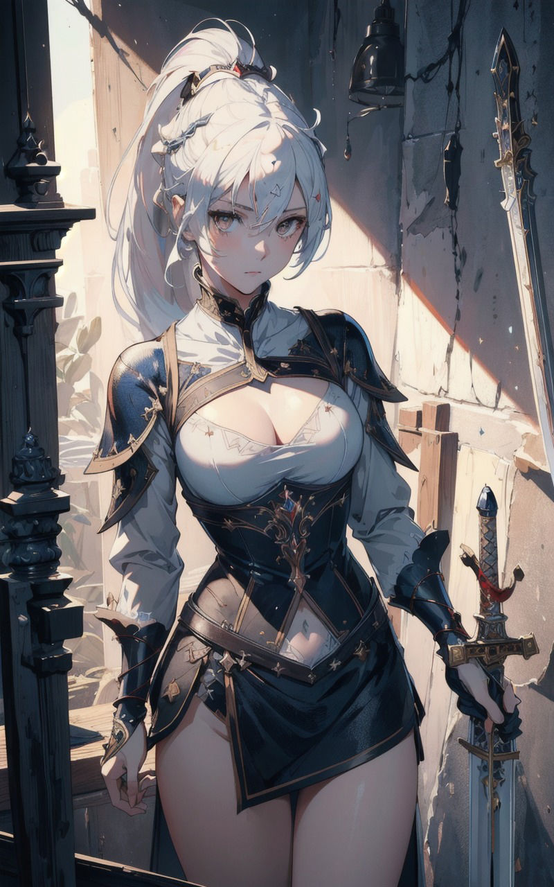 サンプル画像3:魅惑の女剣士 vol.5(ゴマゴマReal) [d_308498]