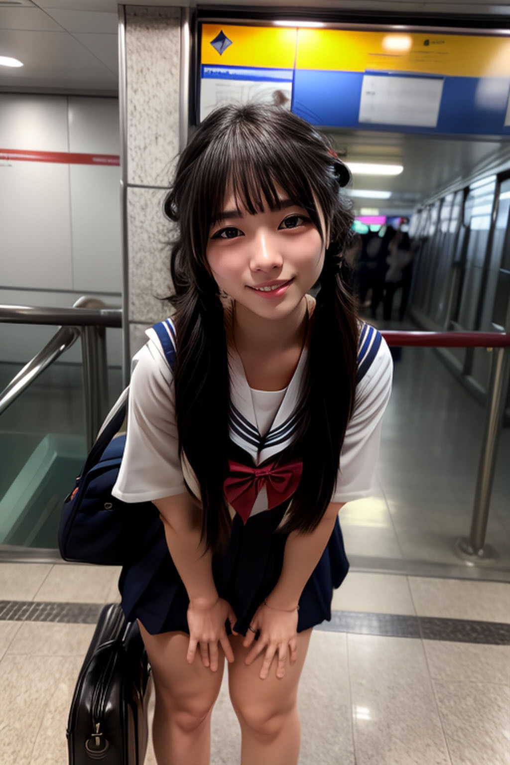 サンプル画像2:AI.DOLL School Girl Vol.001(ヒロイネット) [d_308509]