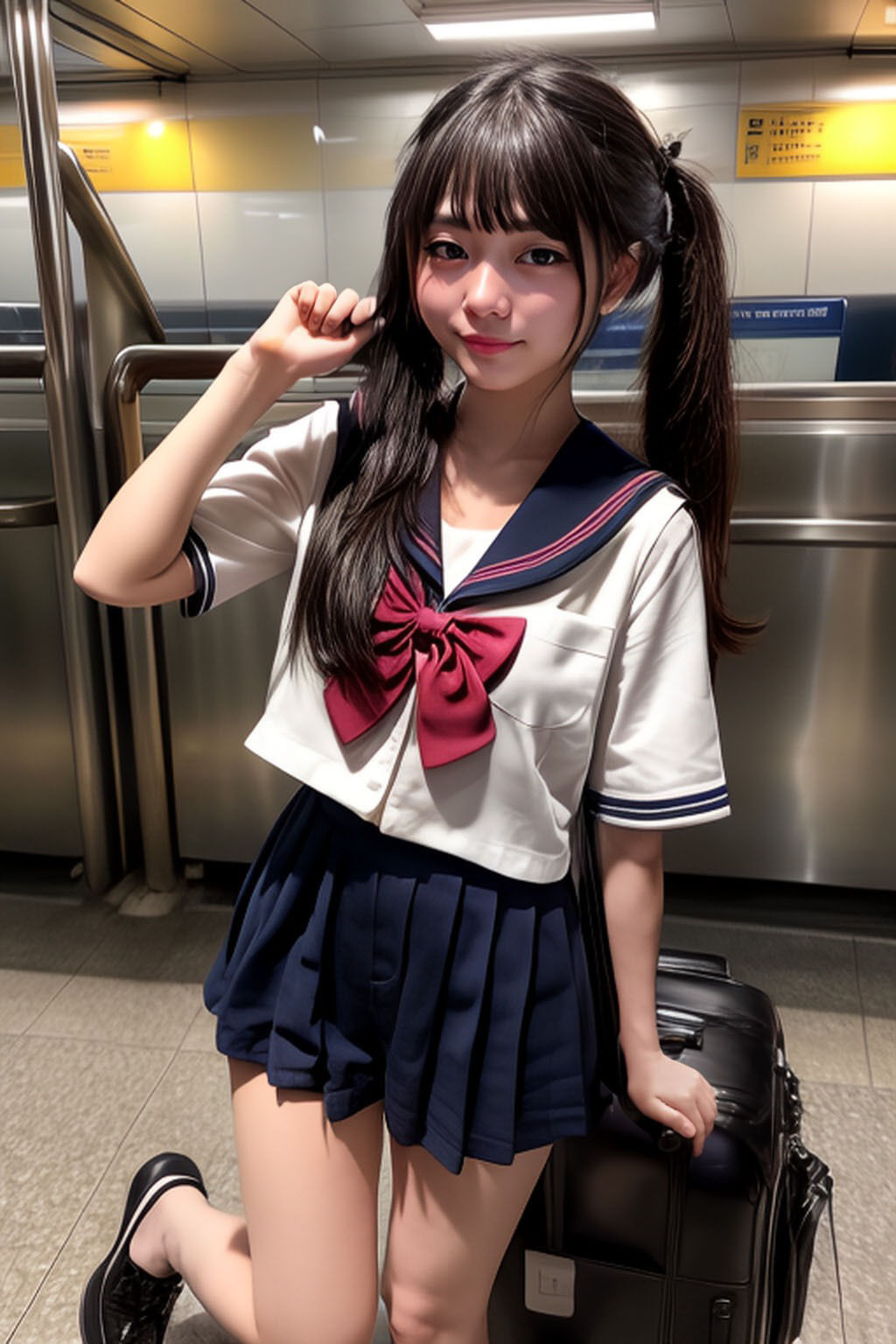 サンプル画像3:AI.DOLL School Girl Vol.001(ヒロイネット) [d_308509]