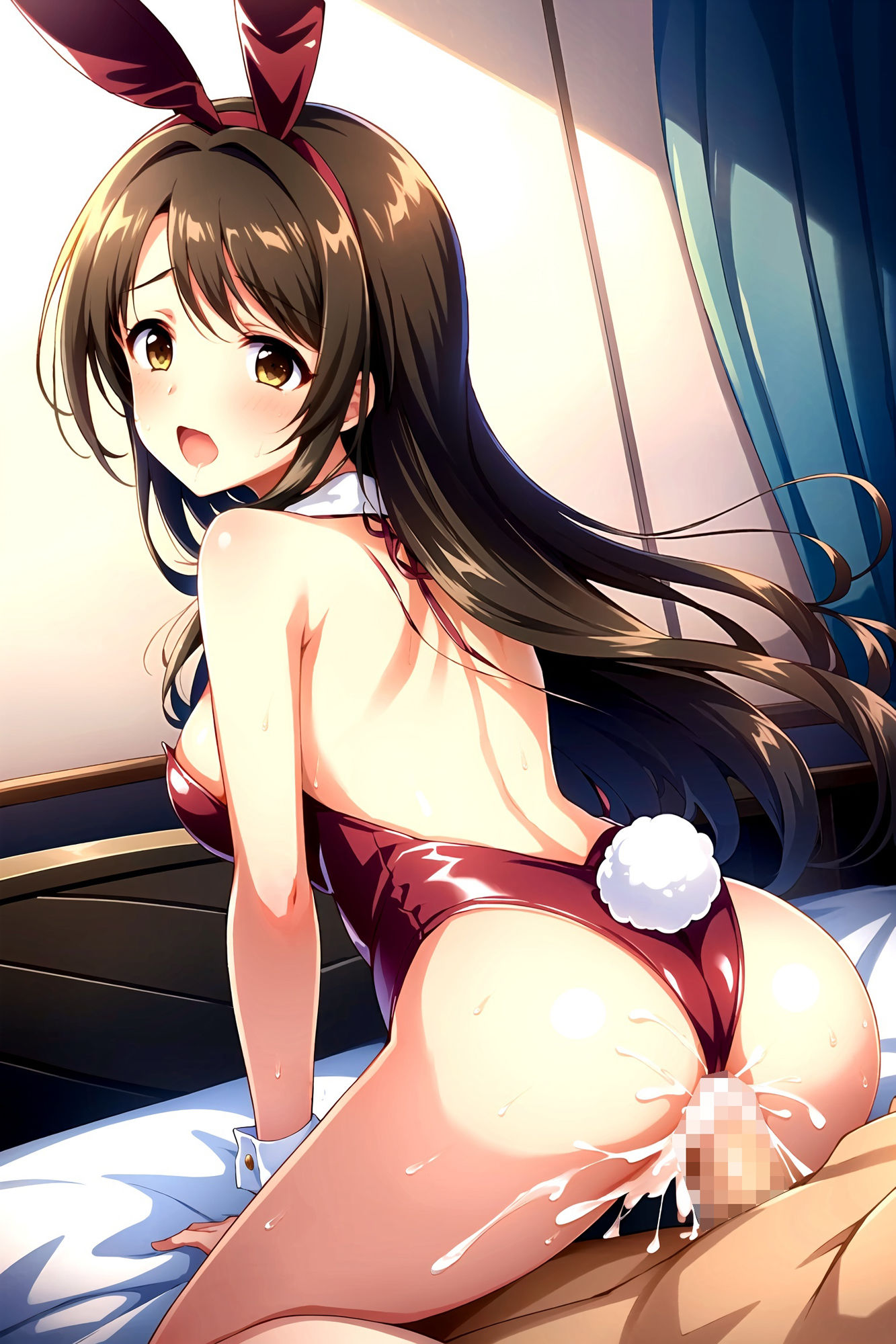 サンプル画像1:アイドルたちがバニーガール姿でご奉仕！(aiルペルカリア) [d_308535]