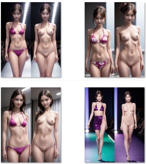 サンプル画像6:透視カメラを手に入れたので〜ビキニファッションショー編〜(秋野美女研究所) [d_308773]