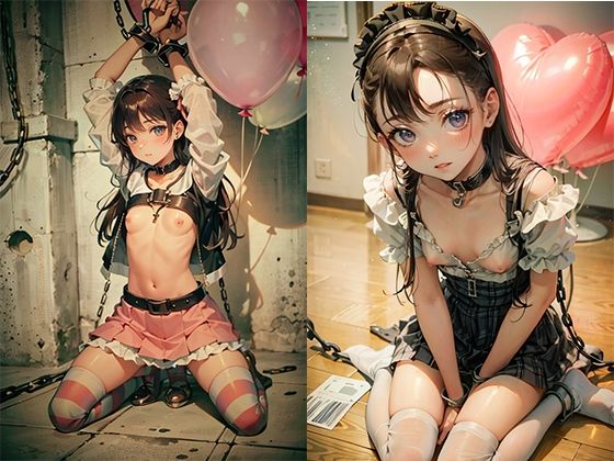 サンプル画像3:ロ○ータファッション拘束撮影会その2(あぼじ) [d_308845]