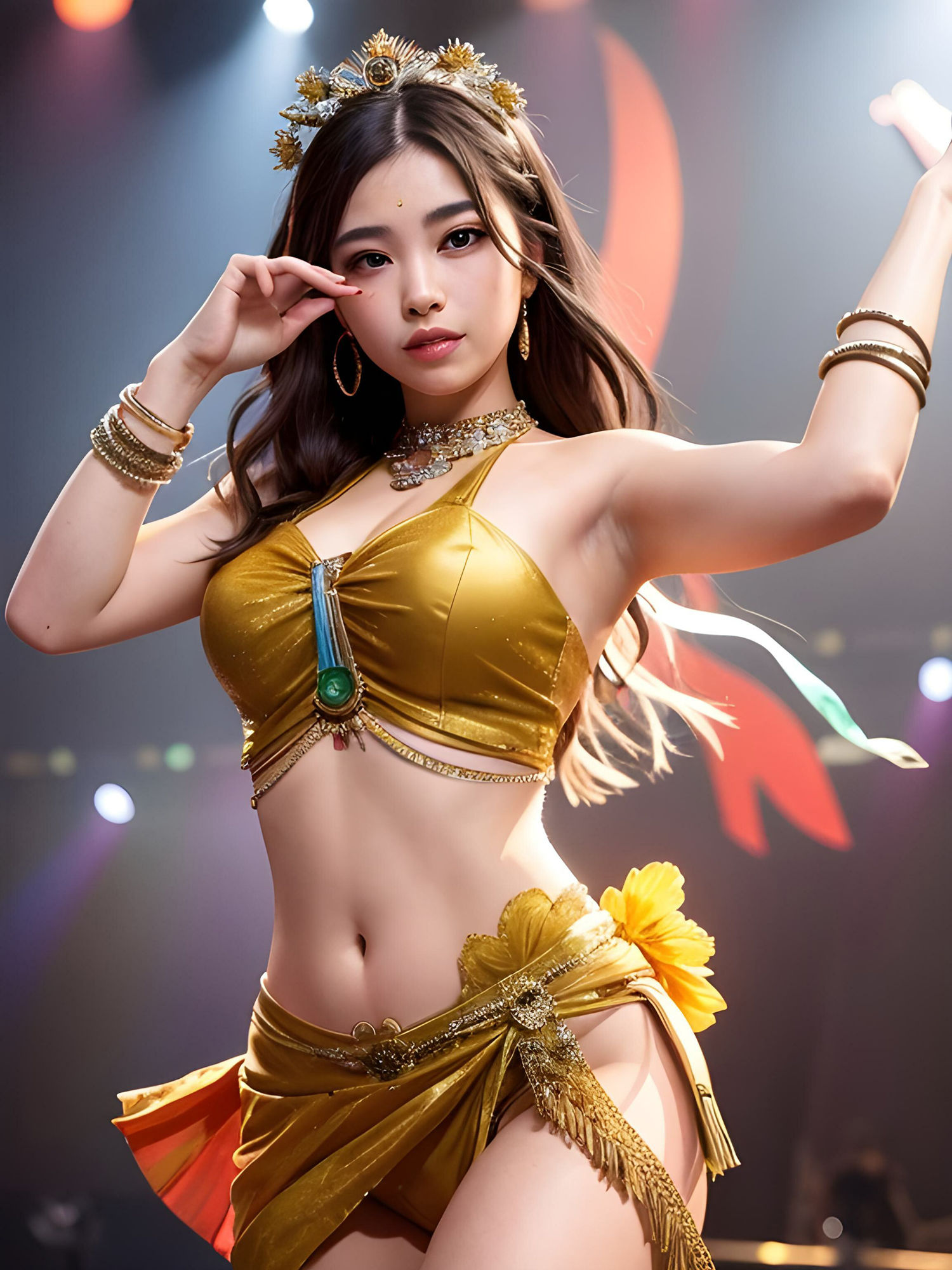 サンプル画像6:★高画質★推しのアイドルがステージ上で脱ぎだしたらどうしますか？止めますか？静観しますか？歓喜しますか？歓喜してください。存分に☆★☆(1円画像_愛の蔵) [d_308851]