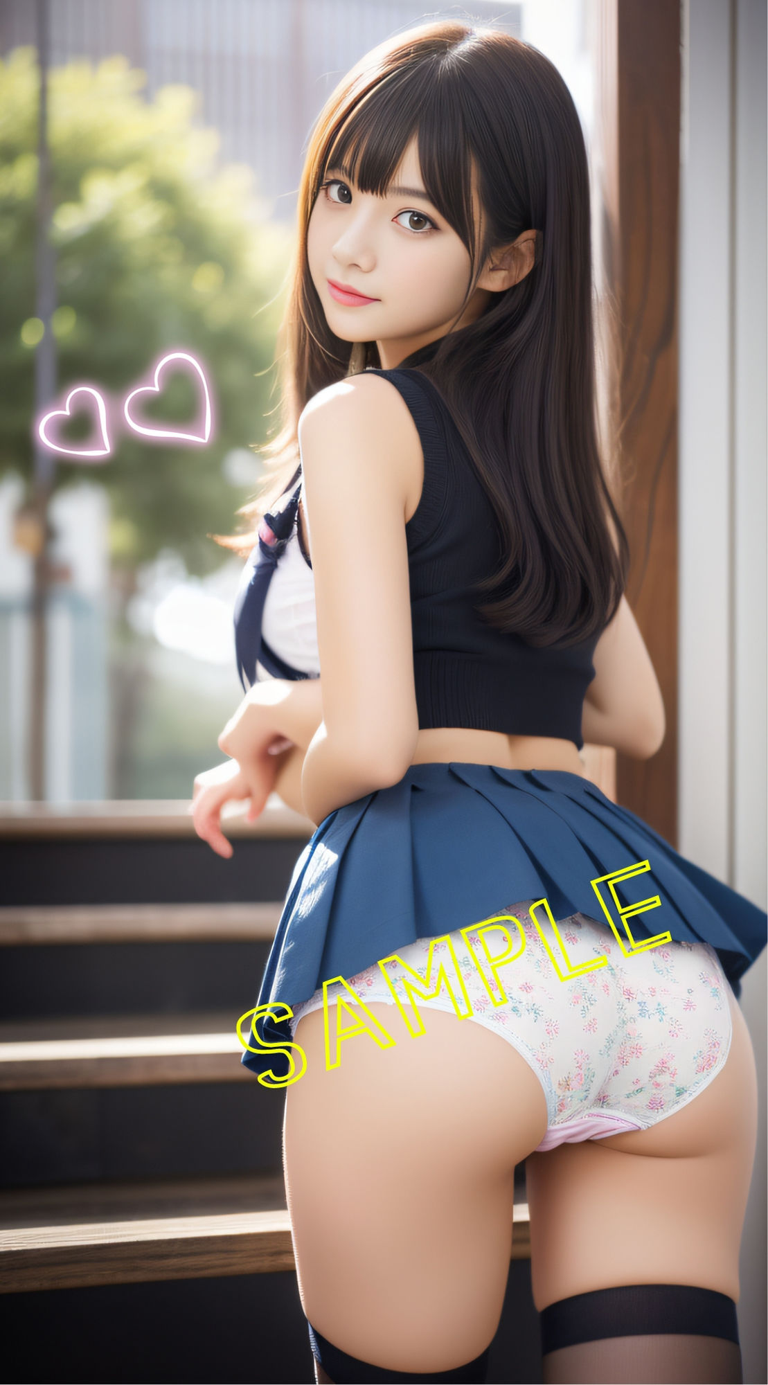 サンプル画像6:あなたのために『おパンツ、チラり』(☆AIエロ画像クリエイター☆) [d_308891]